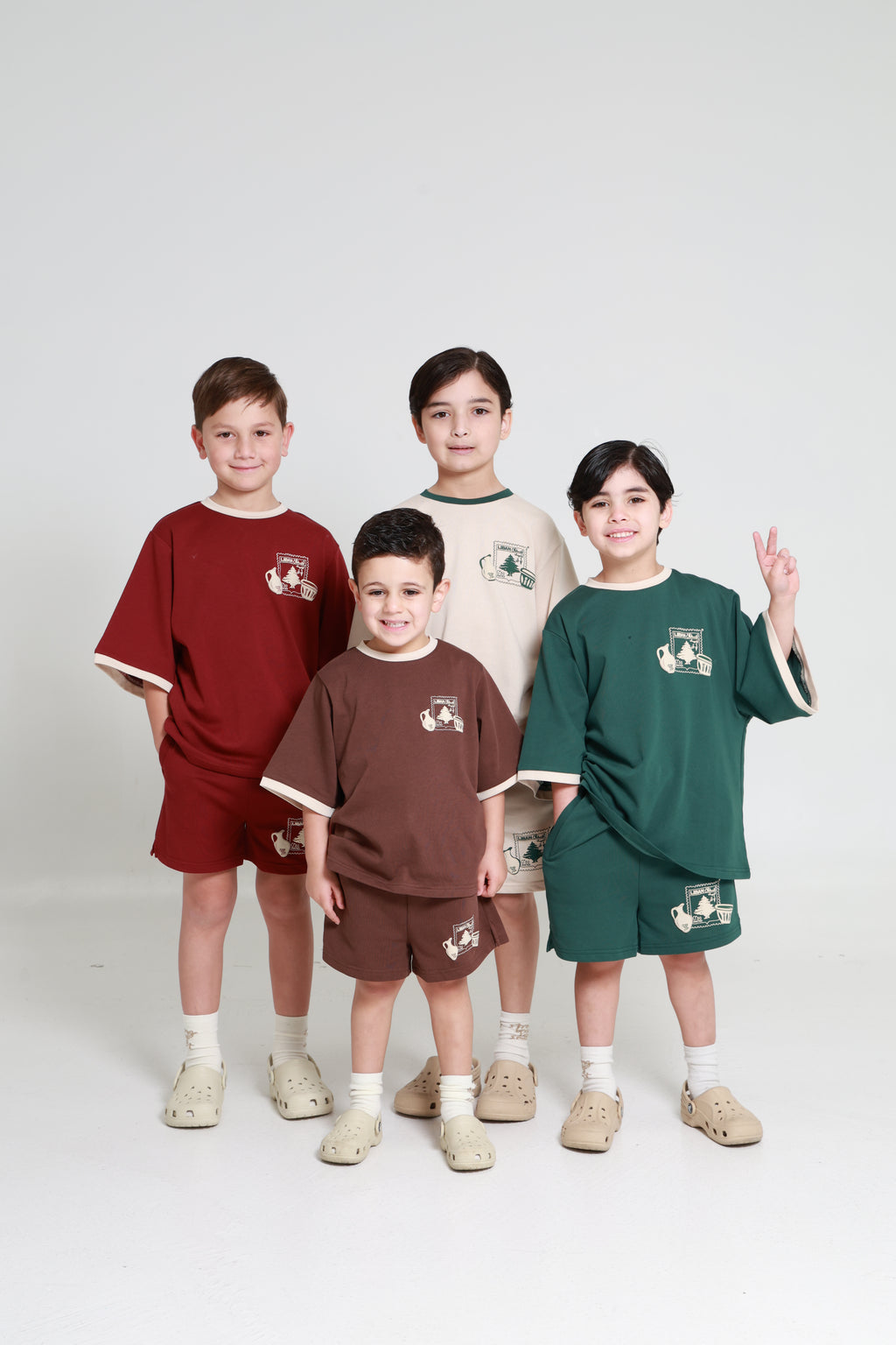 PRE ORDER - KIDS RINGER SHORT SET