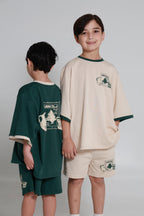 PRE ORDER - KIDS RINGER SHORT SET