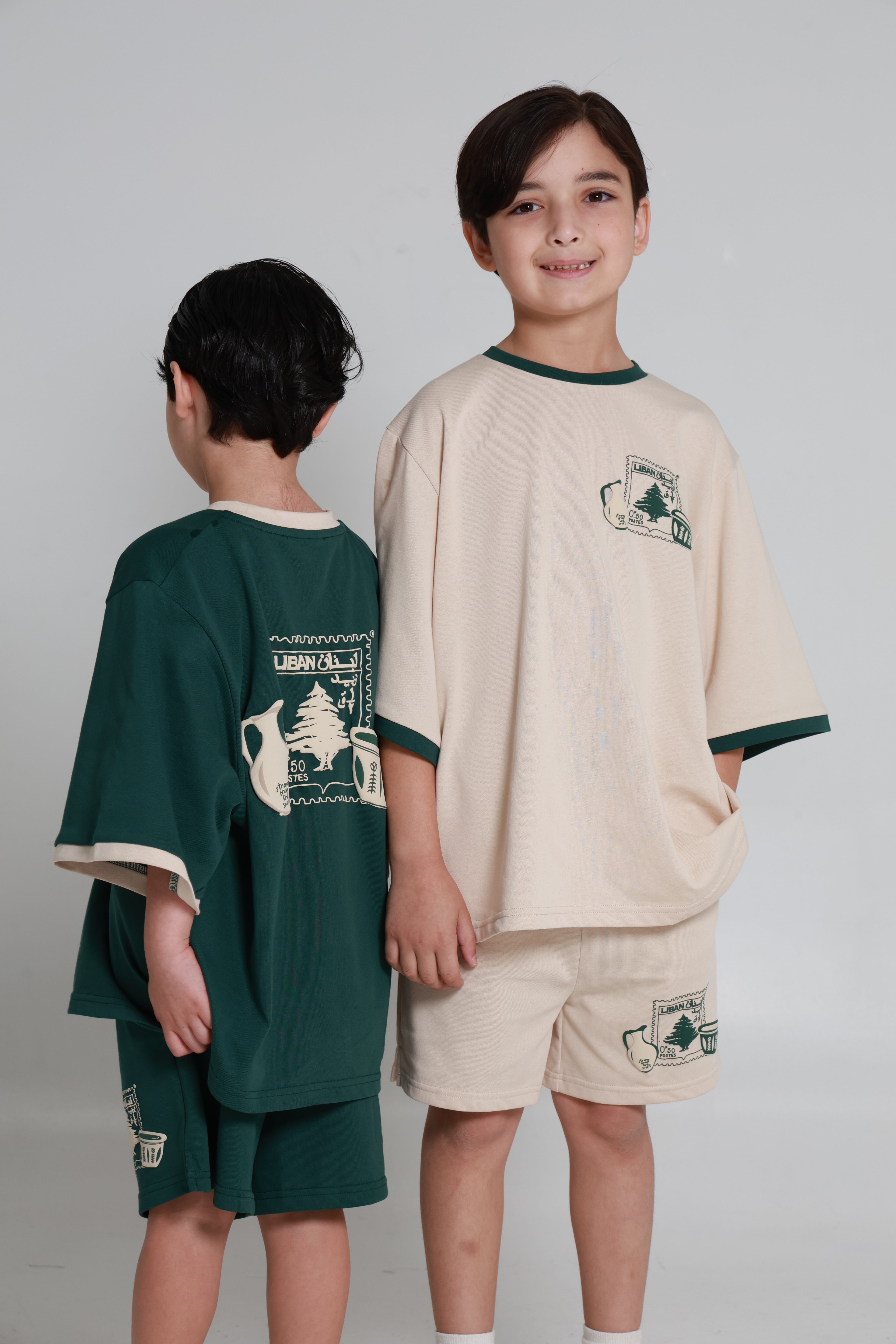 PRE ORDER - KIDS RINGER SHORT SET