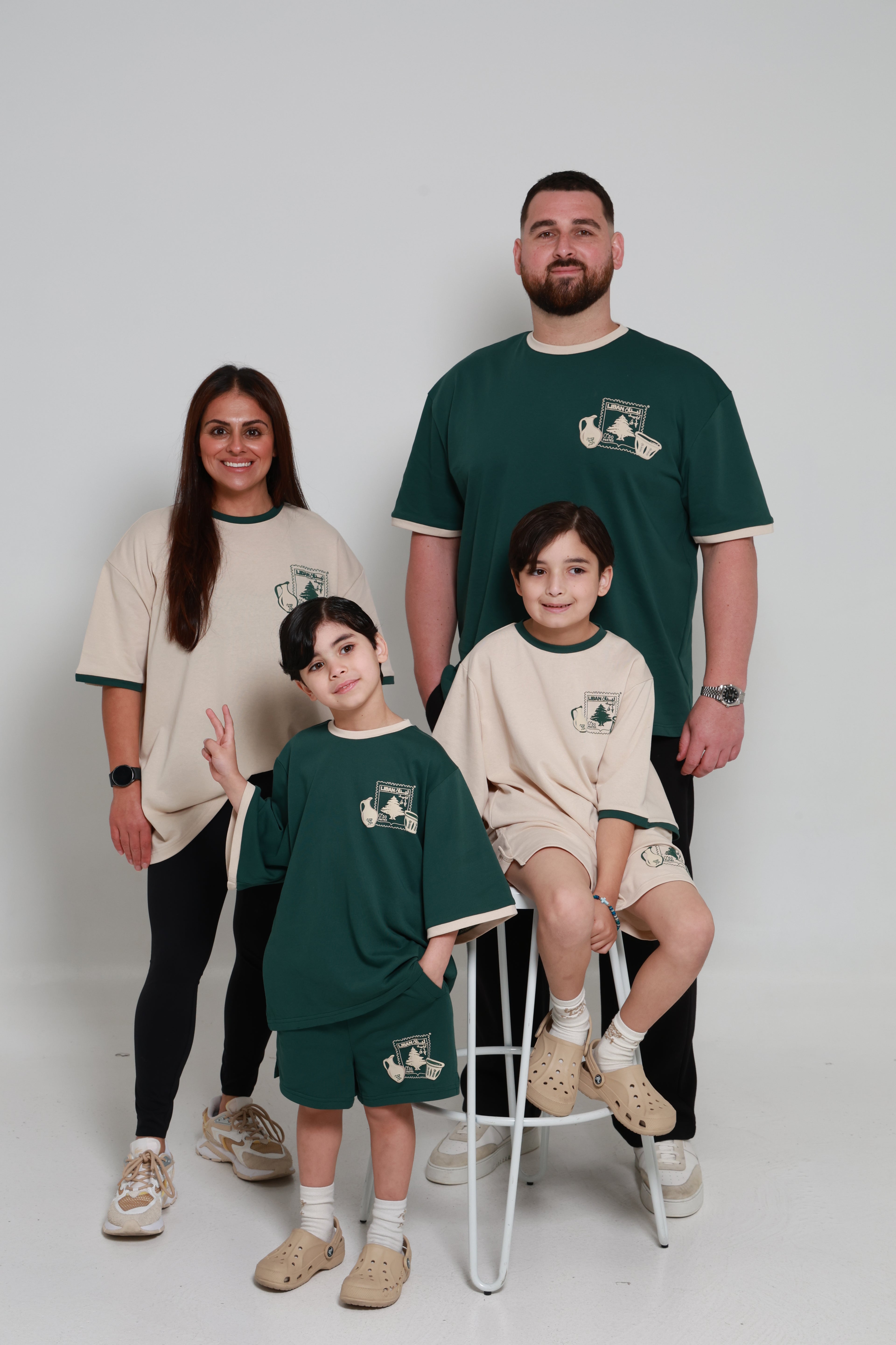 PRE ORDER - KIDS RINGER SHORT SET