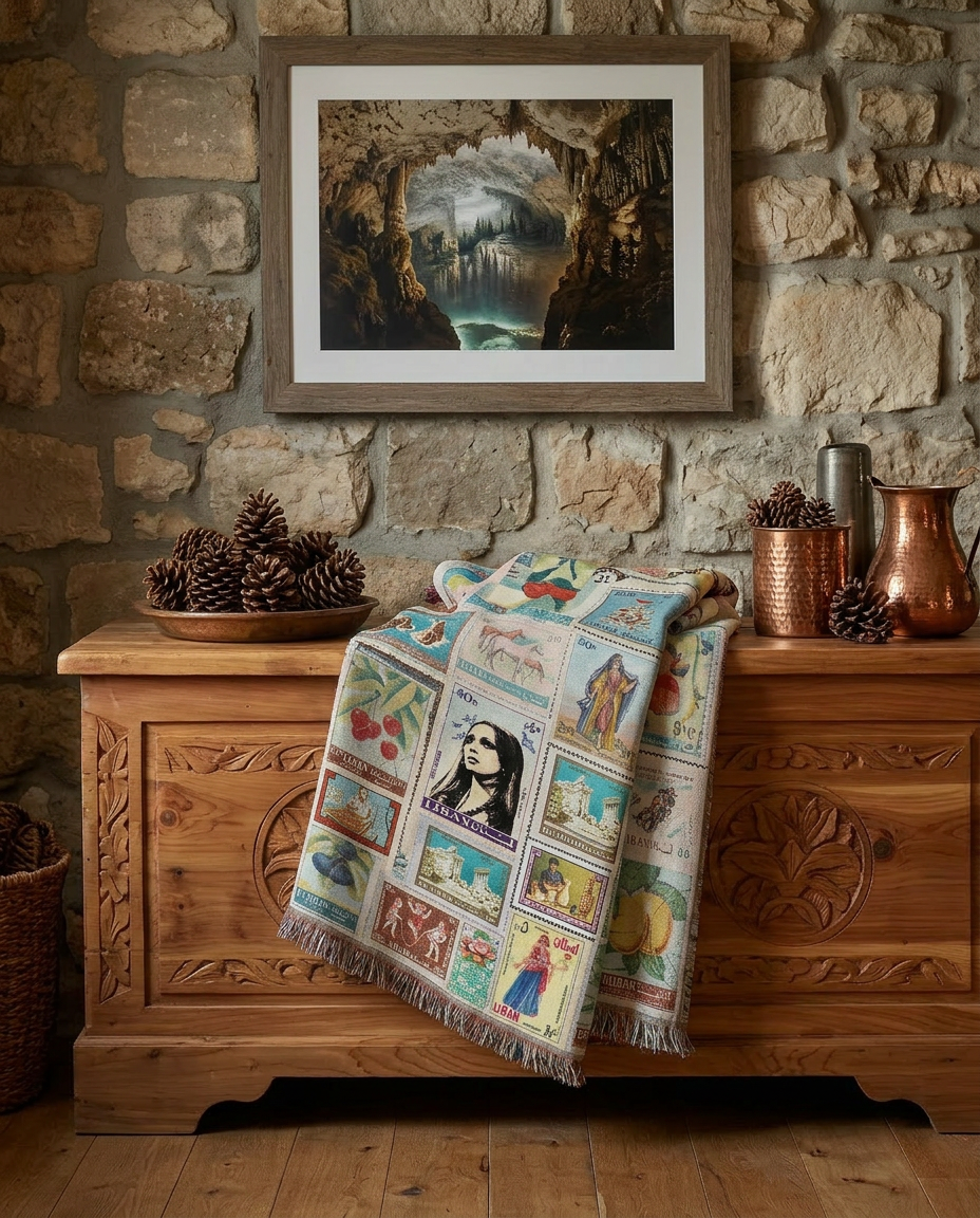 PRE ORDER - STAMPED IN TIME THROW